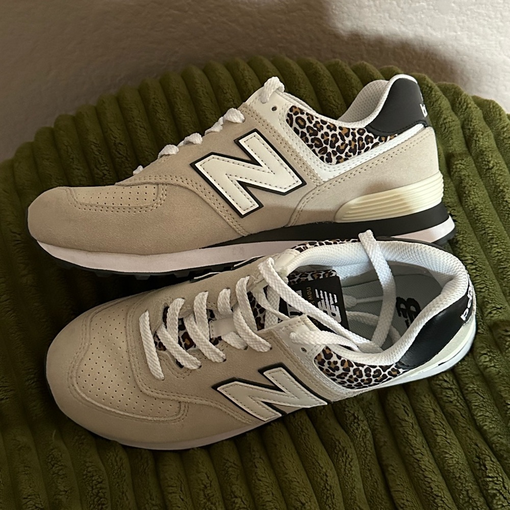 New Balance 574 with Cheetah Print
